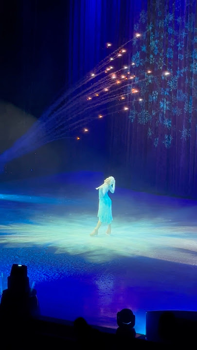 Disney On Ice 2025 Elsa Let It Go #disney #disneyonice #disneyfrozen #elsa #letitgo