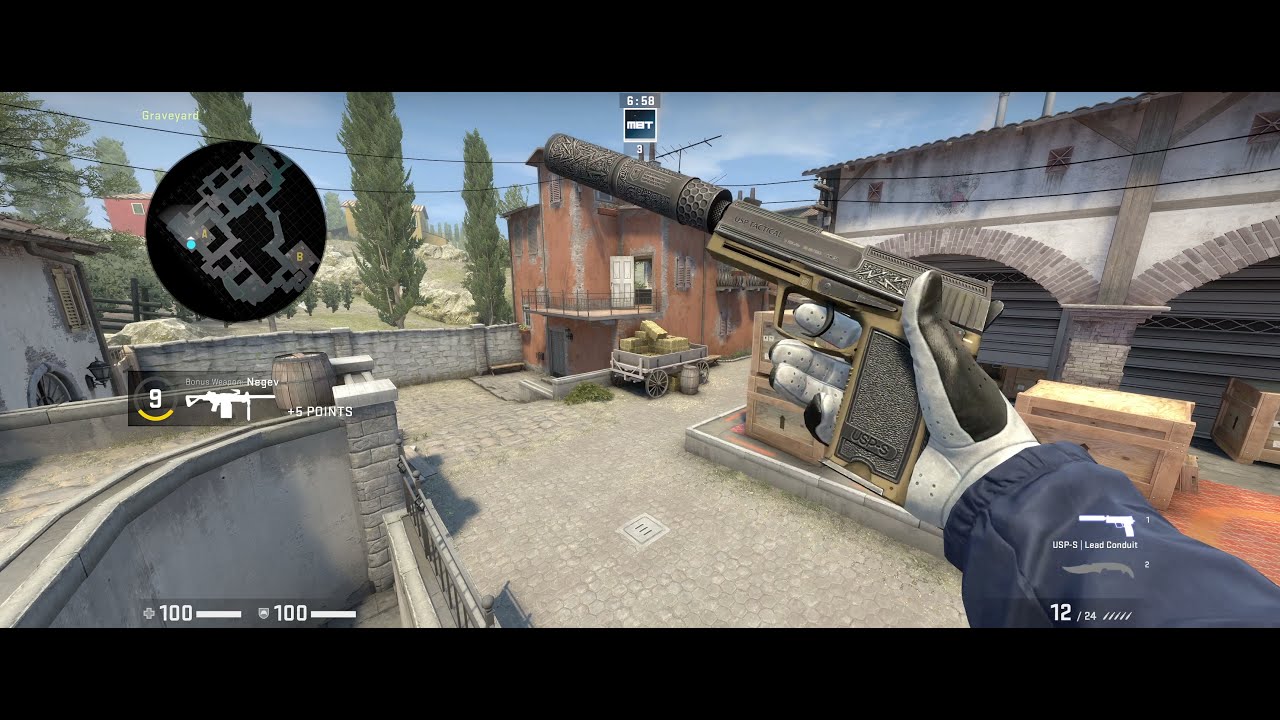 USP S Lead Conduit Factory New Showcase CSGO (3440x1440 resolution 21