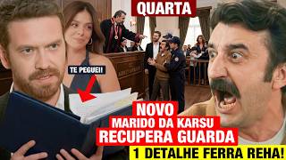 CORAÇÃO DE MÃE - Capítulo de hoje 03/06 QUARTA - NOVO MARIDO da Karsu É JUIZ e FERRA Reha em PÚBLICO
