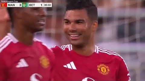 Manchester United vs Real Betis 3-2 - All Goals & Highlights - Friendly Match 2024