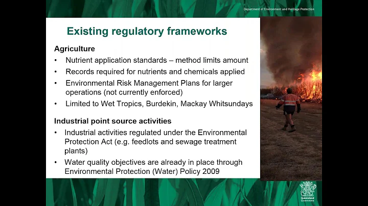 Webinar - Regulatory Impact Statement for broadening and enhancing reef protection regulations