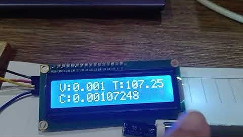 Arduino to Measure the Capacitance and Time Constant of Capacitor