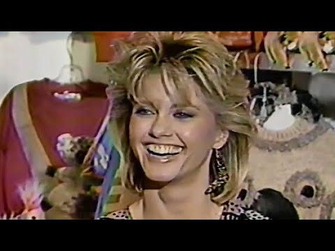 Olivia Newton-John opens 'Koala Blue' L.A. boutique (1983)