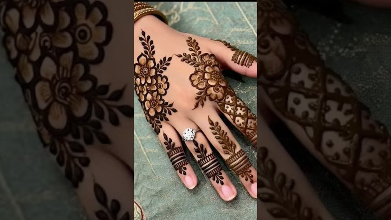 beautiful mehndi designs for wedding season 😍😍🌿🌿🌿🌿🌿🤚🤚🤚🤚 