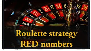 Red numbers profit tricks in ROULETTE