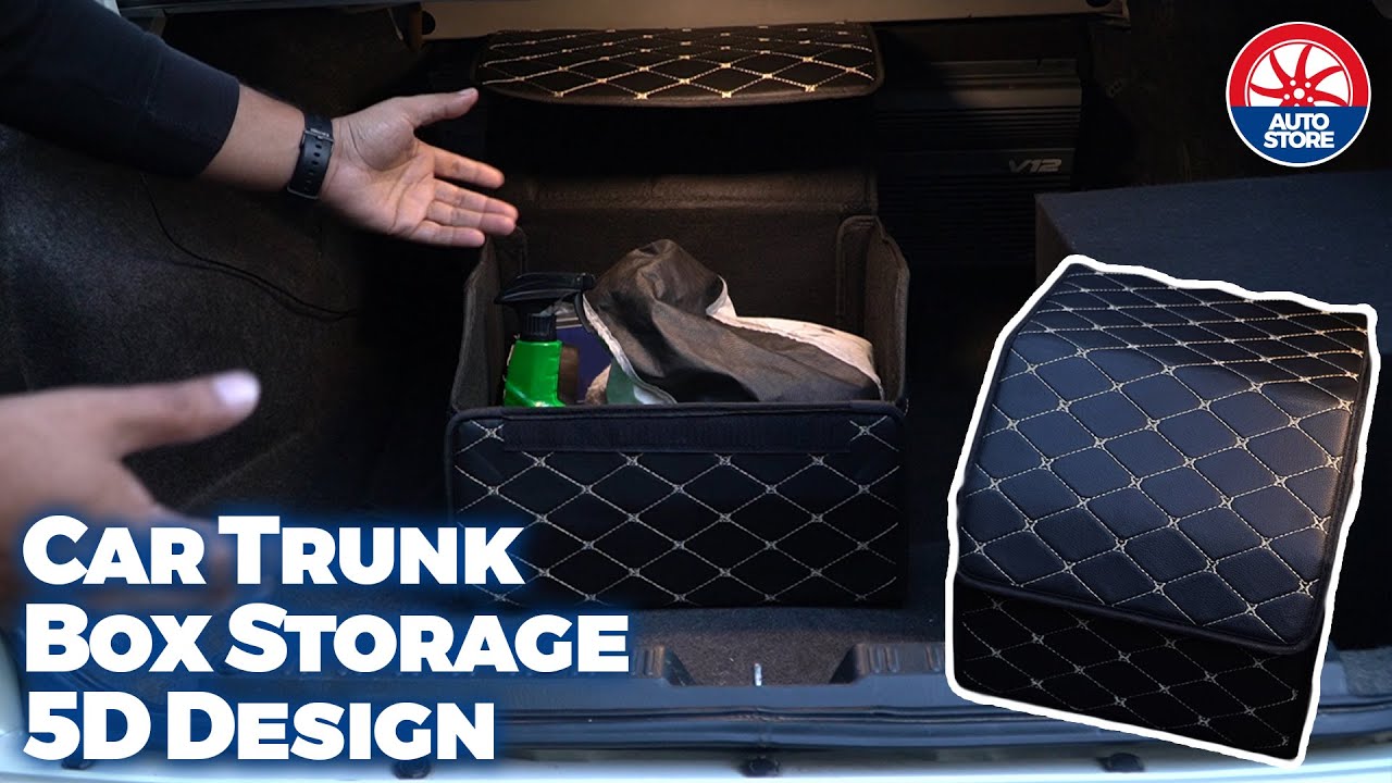 Car Trunk Organizer Multipurpose Storage Box