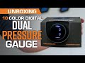 Unboxing | GlowShift 10 Color Digital Series Dual Pressure Gauge for Cars and Trucks