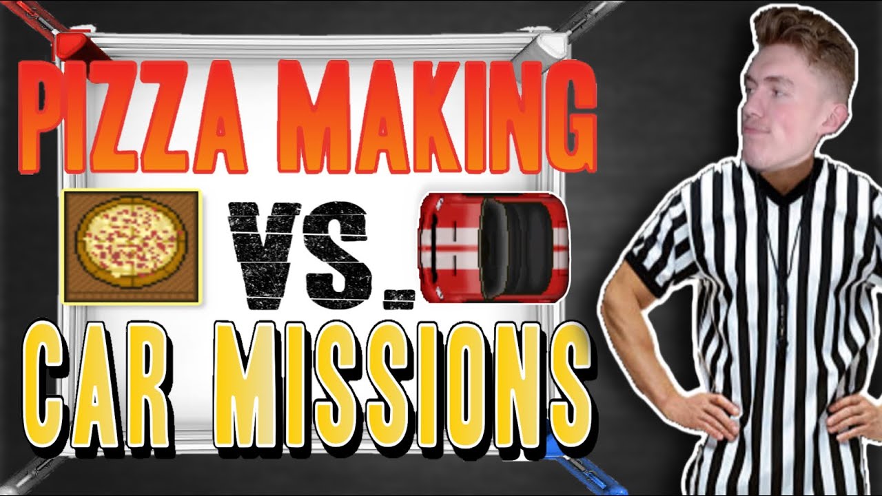 PIZZA MAKING VS. CAR MISSIONS: Which Job Is Better?!