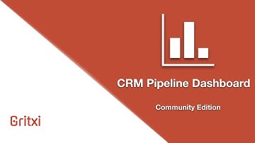 CRM Pipeline Dashboard - Odoo Community Edition