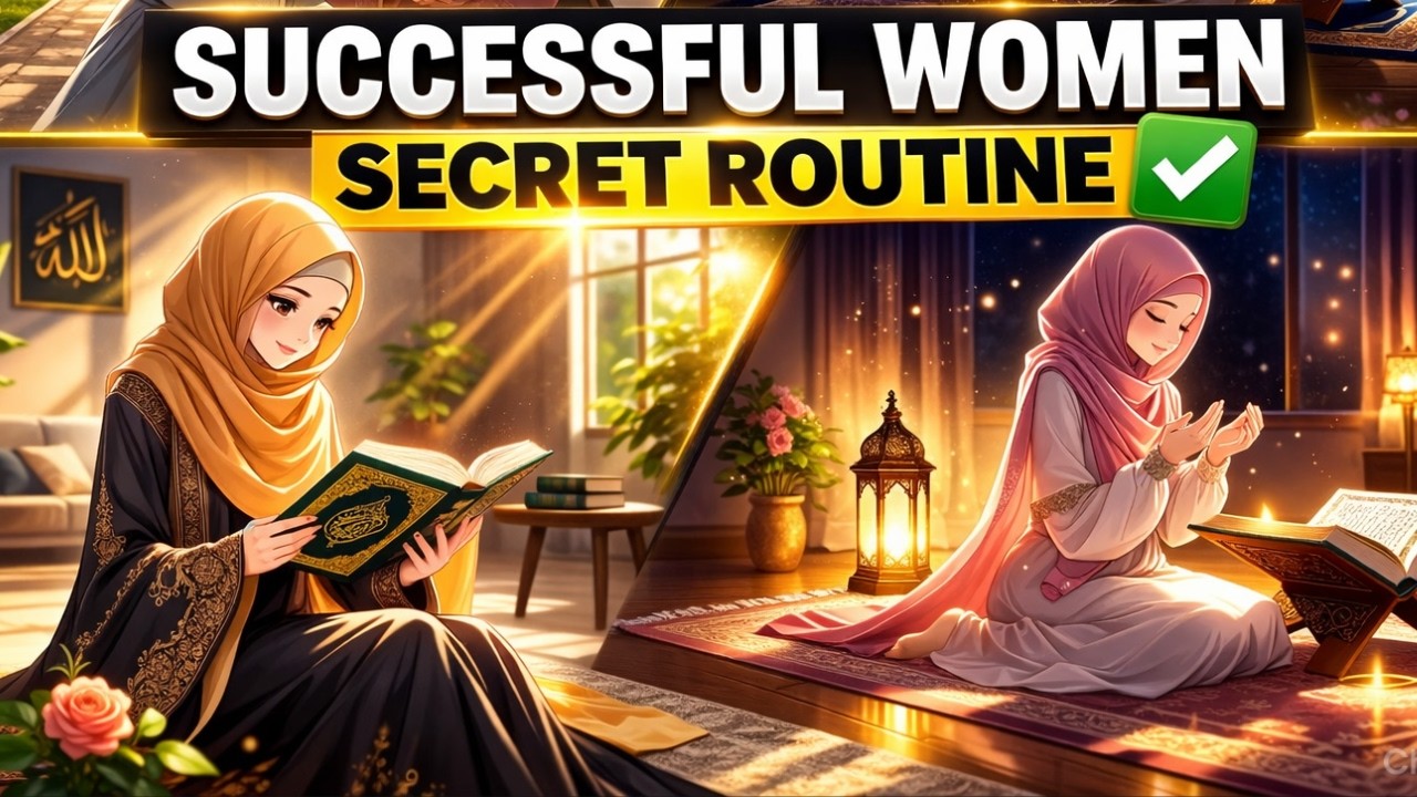 The Secret Daily Routine of Successful Muslim Women – FREE and 1400 Years Old