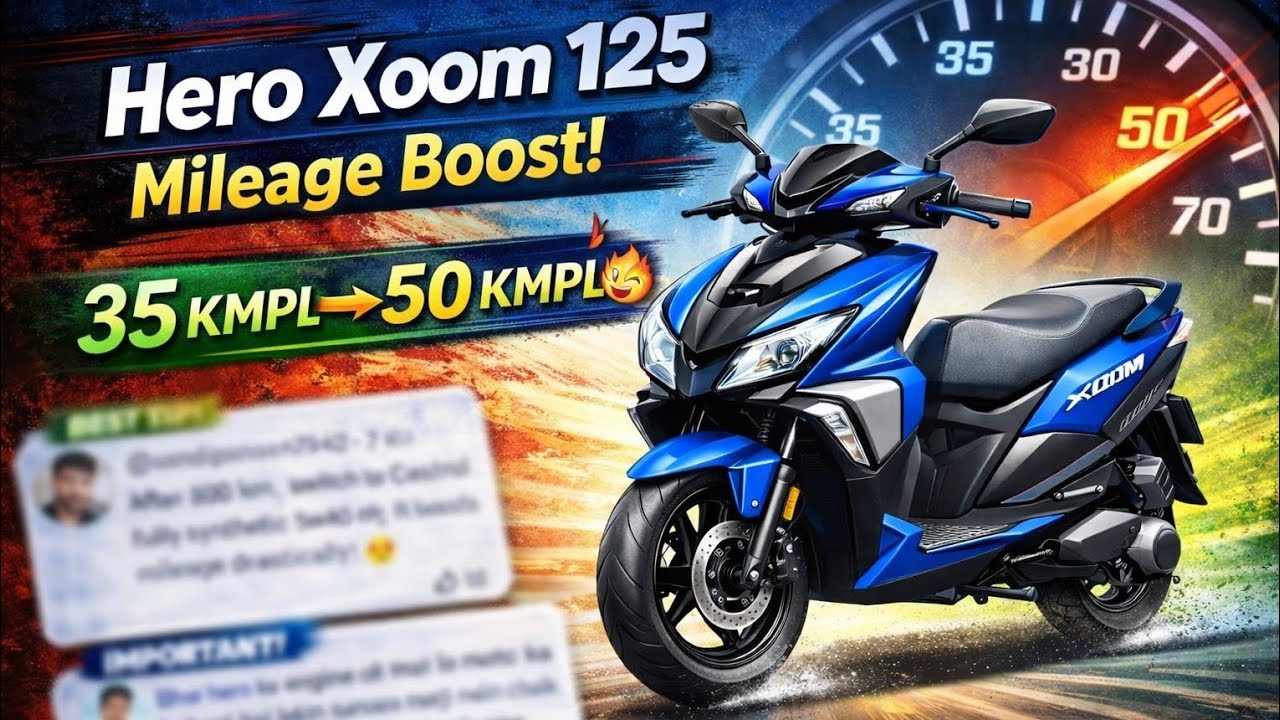Hero Xoom 125 | Steps to improve Mileage | Karan Magotra Vlogs 