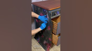 Decoupage Paper furniture