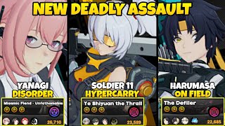 NEW Deadly Assault 9 Stars | Yanagi, Soldier 11 &amp; Harumasa | Zenless Zone Zero 2.8