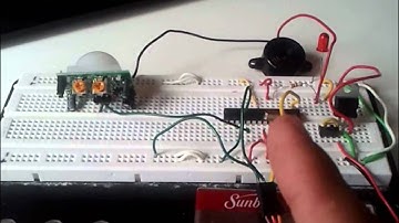 PIR + Arduino + Servo motor