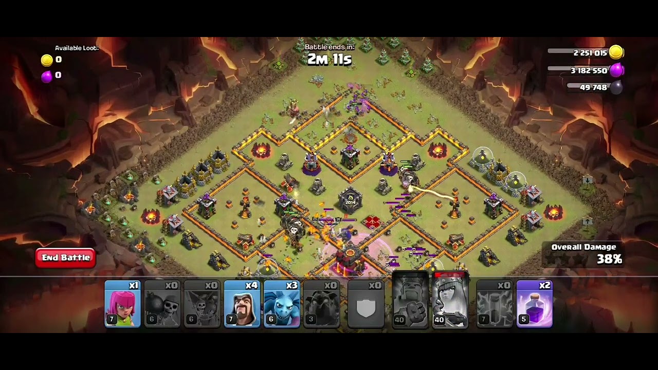 COC 2014 Challenge 3 stars in 2 minutes YouTube