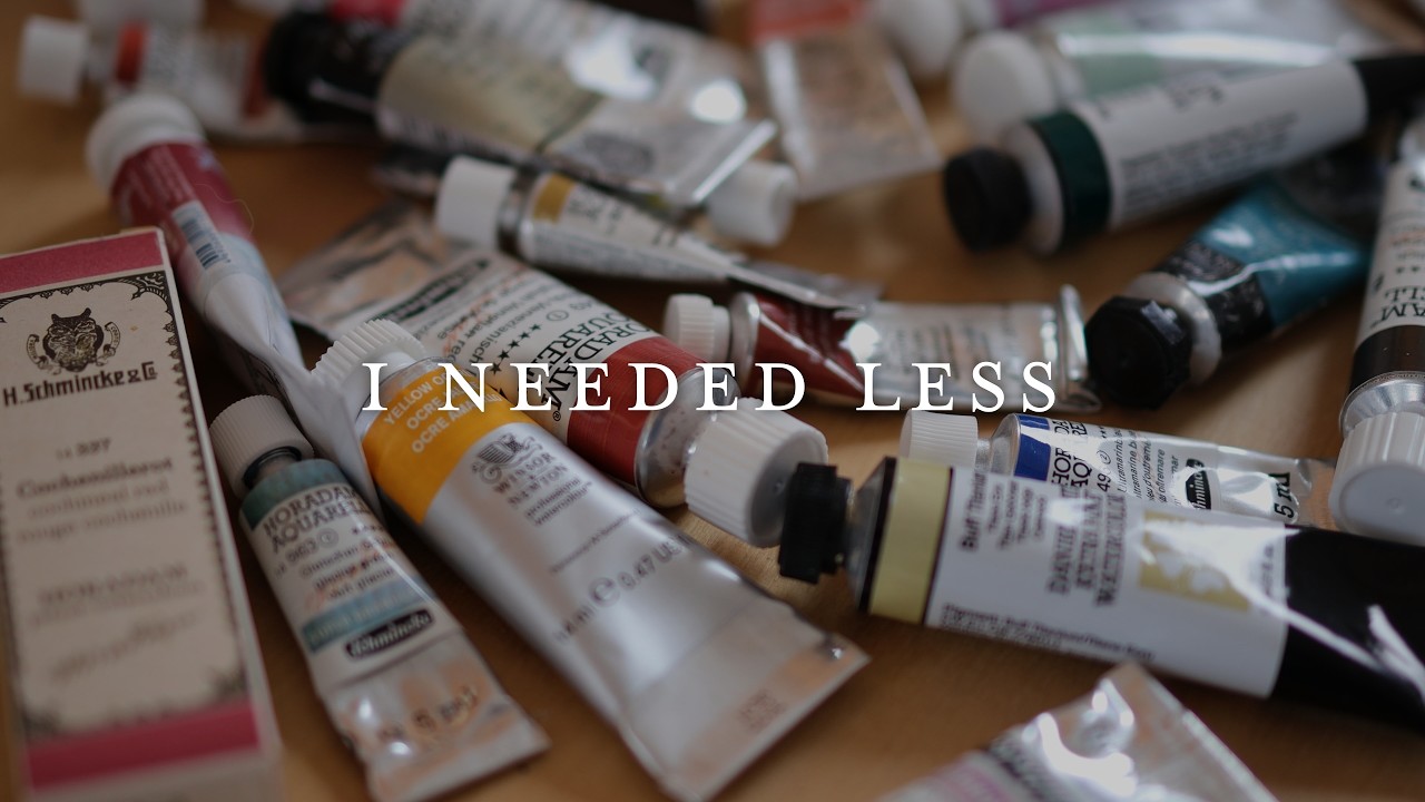 Поиск своих цветов: создание ограниченной палитры акварельных красок