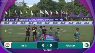 PAKISTAN vs INDIA Football Match | Asian Mini Football Championship 2026  screenshot 3