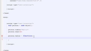 Tutorial de Javascript en Español -26- Creando Objetos