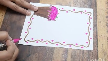 Front page border design l project work design l assignment Border design l Handmade border design 
