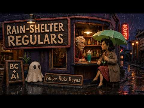 AI Animation Student Film: 雨宿りの常連 (The Rain-Shelter Regulars) | Felipe Ruiz Reyes