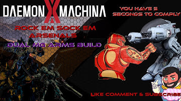 Dual GunArm MG Build, Rock