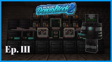 FTB Oceanblock 2 Ep03 - ME System and Replication Mod