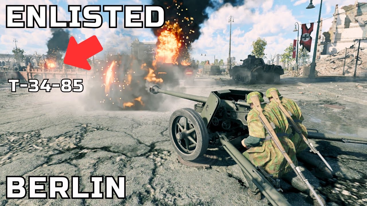 Enlisted gameplay: Battle of Berlin - The Kroll Opera House | Энлистед ...