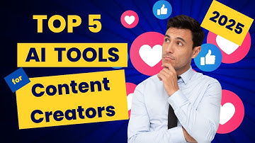 Top 5 AI Tools Every Content Creator Needs