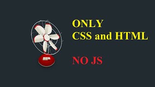 Table fan with CSS Only || No JS is required || CSS Only