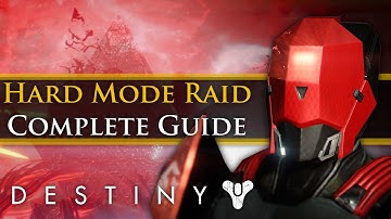 Destiny - Wrath of the Machine HARD MODE RAID GUIDE! How to beat the raid!