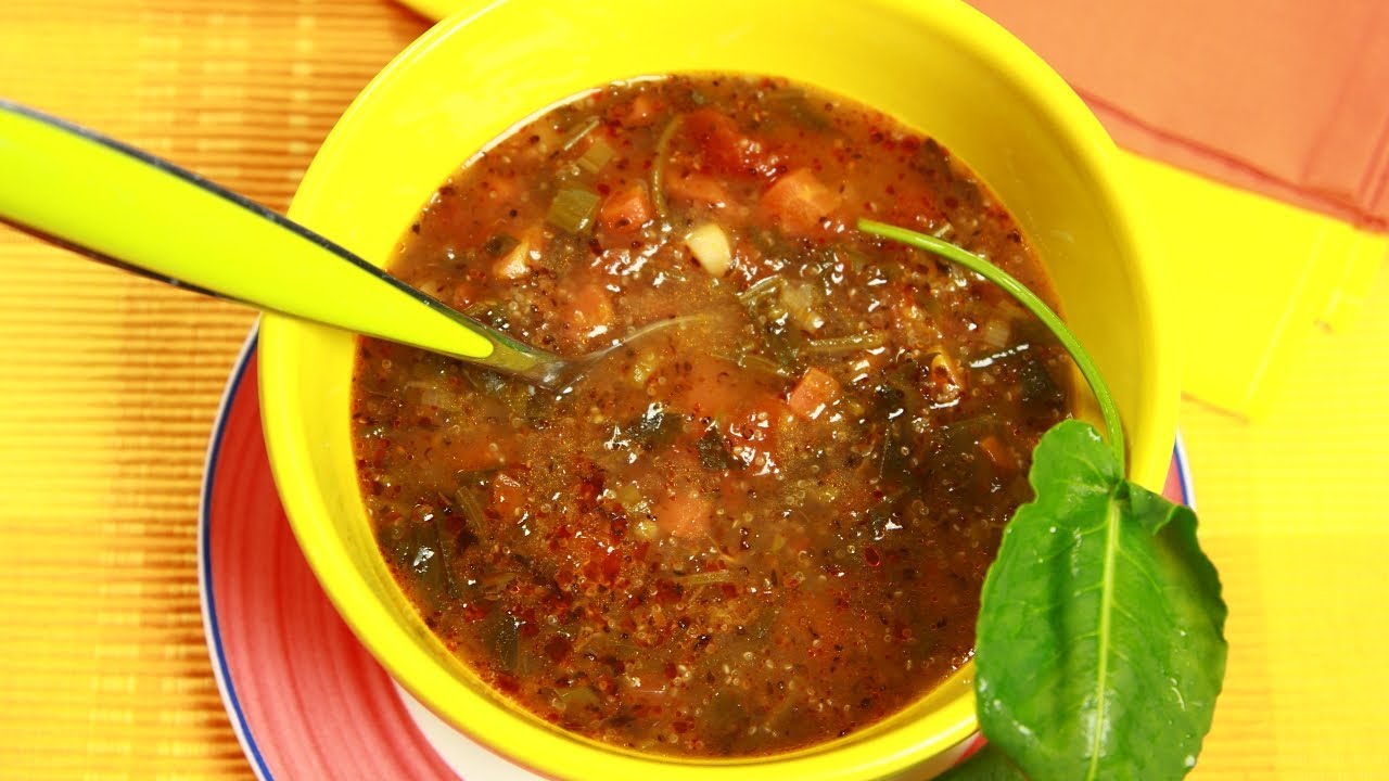 Супа от киселец с амарант