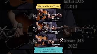Acoustic guitar comparison 31 @acousticgroove