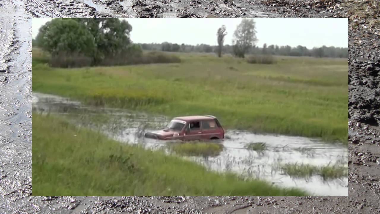 Авто в болоте