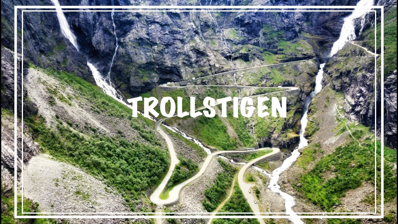 Trollstigen  The Trolls Road  Norway 4K