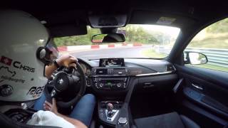 BMW M4 GTS vs. Porsche 991 GT3 RS Nürburgring Nordschleife - First lap ever - no crash