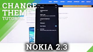 How to Change Device Theme on Nokia 2.3 – Theme Settings screenshot 1