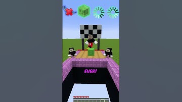 FALL INTO THE VOID VS. 1000 IQ IDEAS FROM MOBS! ⛏️ #shorts