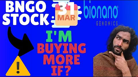 Bionano Genomics (BNGO)WARNING PRICE 😱 WATCH OUT!😱 - Stock Update + WARNING SIGN? + Price Target