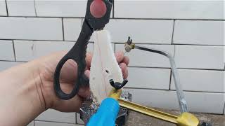 Amazing Method to Repair Broken Scissor Handles with a Water Pipe