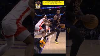 LAKERS 1ST HALF DOMINANCE 🔥 vs ROCKETS #shorts #lbjhighlights