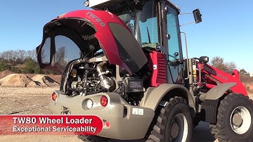 Takeuchi TW80 Serviceability