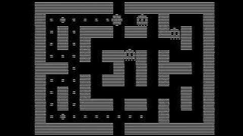 playing avr pacman on TV with atmel AT-TINY2313 and MEGA48
