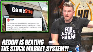 Pat McAfee Reacts To WallStreetBets Reddit Pushing Stocks To The Moon