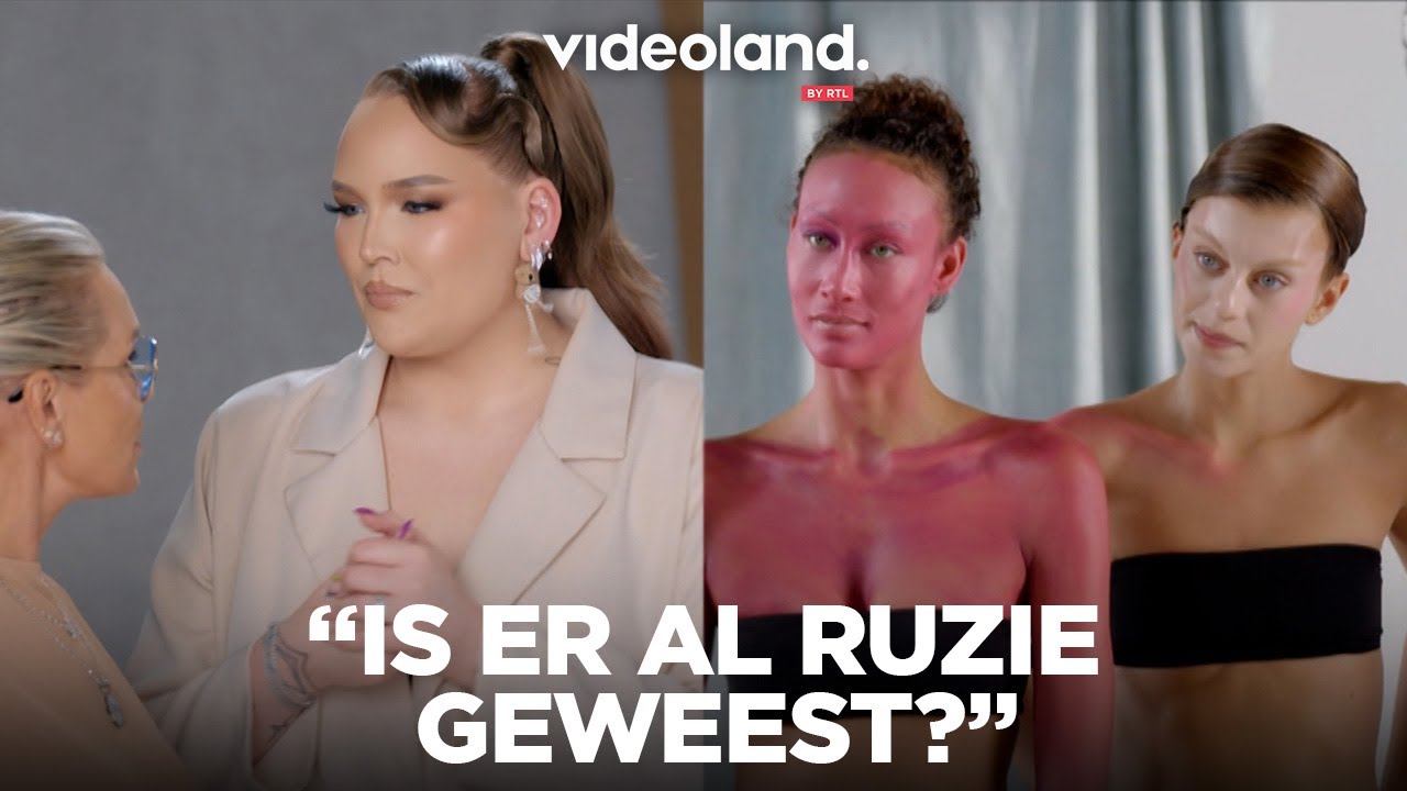 Special guest Nikkie de Jager coacht modellen en blaast leven in make-up shoot | HNTM