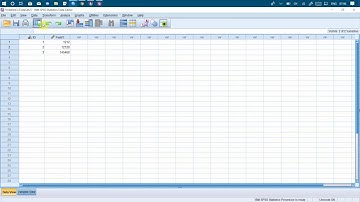 How to open a microsoft database from SPSS - Tutorial