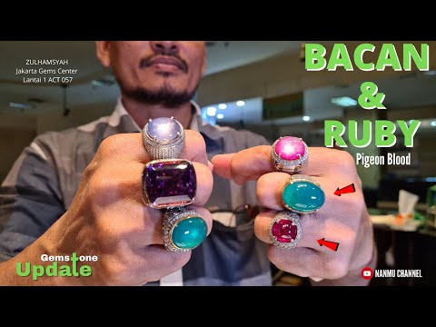 UPDATE BATU PERMATA BACAN RUBY STAR PIGEON BLOOD BLUE SAPPHIRE AMETHYST TOPAZ KALIMAYA ZAMRUD