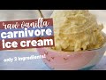 KETO CARNIVORE DIET ICE CREAM RECIPE | Raw Ice Cream | REBEL CREAMERY REMAKE