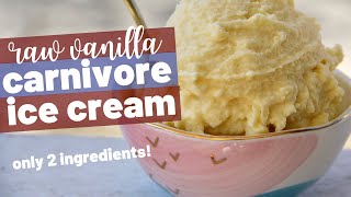 Carnivore diet ice cream recipe! this creamy, raw recipe is perfect
for the diet, and it only has 2 simple ingredients. easy, homema...