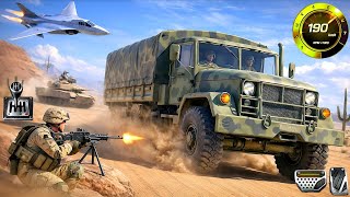 Army Truck Rescue Simulator 3D - US Military Cargo Truck Driving - Android GamePlay  screenshot 1