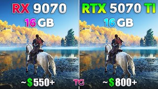 Rx 9070 Vs Rx 9070 Xt Vs Rtx 4070 Vs Rtx 4070 Ti Tested In 25 Games